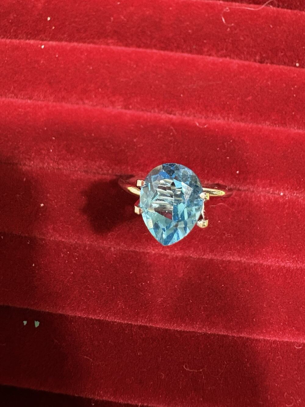 Pear-Shaped Loose Gemstone Aquamarine